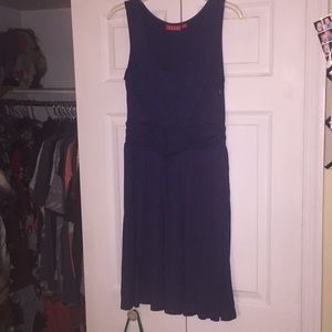 Navy blue dress
